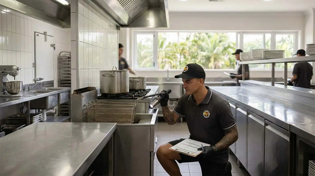 Preventative rodent monitoring installed in a Cairns warehouse to protect stock and compliance